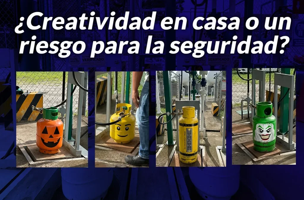 Pintar tu cilindro de gas: ¿Creatividad en casa o un riesgo para la seguridad?